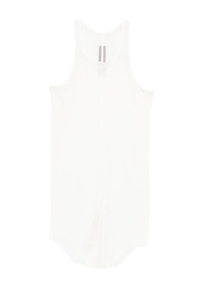 Rick Owens Basic Rib tank top - White