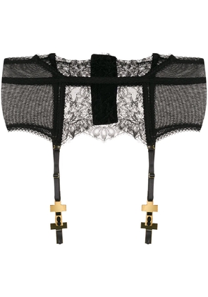 Maison Close Inspiration Divine suspenders - Black