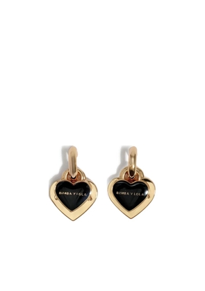 Bimba y Lola heart hoop earrings - Gold