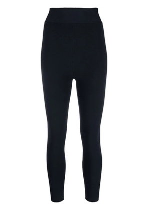 P.A.R.O.S.H. high-waisted elasticated-waistband leggings - Blue