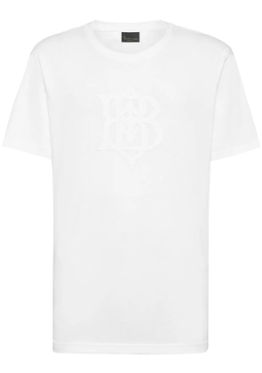 Billionaire logo-print cotton T-shirt - White