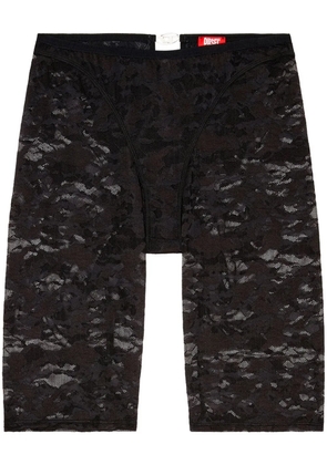 Diesel Uflb-D-Oval lace shorts - Black