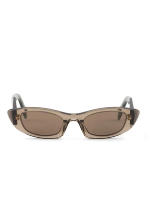 Prada Eyewear Symbole sunglasses - Brown