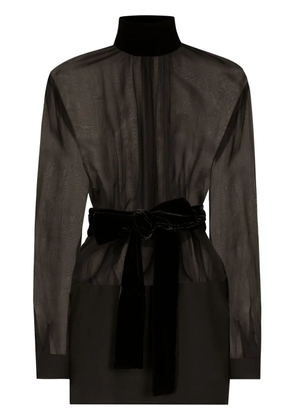 Dolce & Gabbana crepe dress - Black