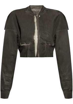 Rick Owens DRKSHDW bleach-wash jacket - Grey