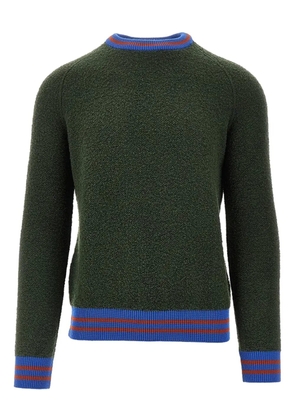 gallia striped crew-neck sweater - Green