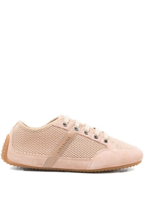 Givenchy lace-up panelled sneakers - Neutrals