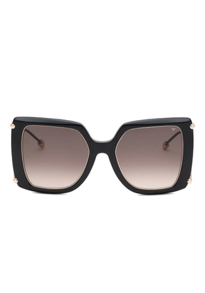 Philipp Plein Eyewear Queen geometric-frame sunglasses - Black