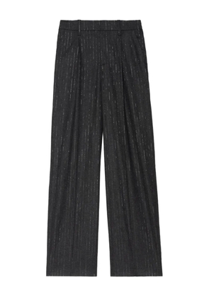 Zadig&Voltaire pleated pinstripe trousers - Black