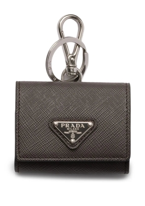 Prada saffiano leather headphone case - Grey