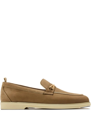 Magnanni suede loafers - Neutrals