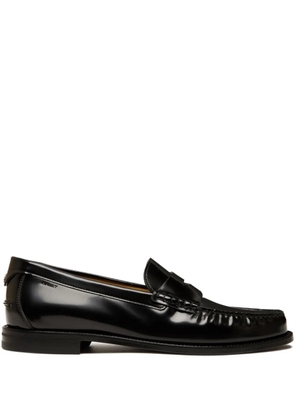 Bally leather penny loafers - Black
