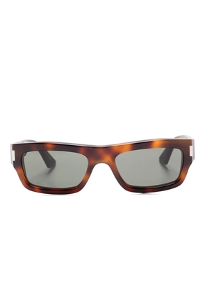 Saint Laurent Eyewear rectangle-frame sunglasses - Black