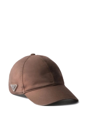 Prada cotton baseball cap - Brown