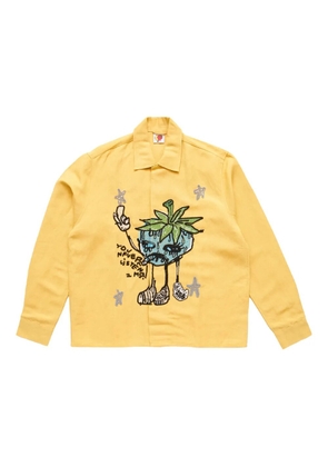 Sky High Farm Smoke Strawbabies shirt - Yellow