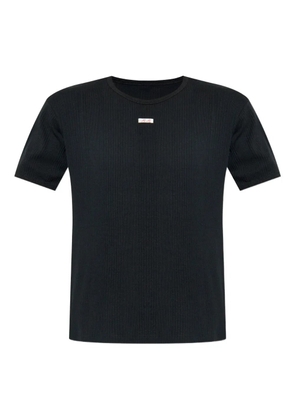 Maison Margiela ribbed crew-neck T-shirt - Black