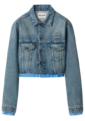 Miu Miu denim jacket - Blue