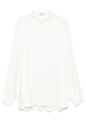 Magda Butrym satin shirt - Neutrals