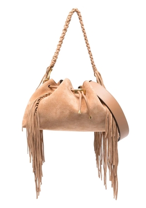 Jimmy Choo medium Cinch shoulder bag - Brown