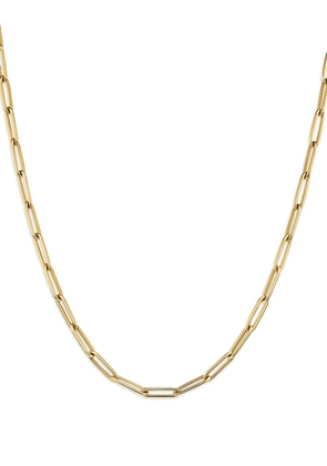 David Yurman 18kt yellow gold chain link necklace (3.5mm)