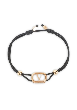 Valentino Garavani gold-tone black-stone bracelet