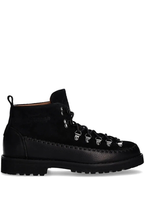 Fracap lace-up ankle boots - Black