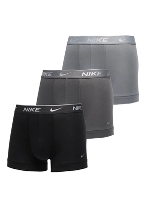 Nike Dri-FIT logo-waistband boxer (pack of three) - Black