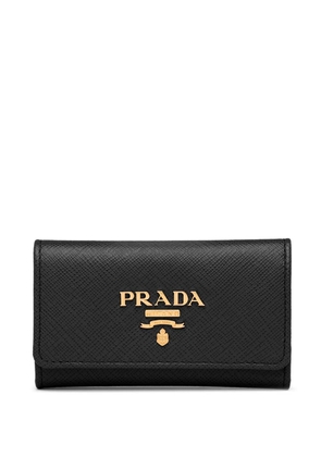 Prada snap key case - Black