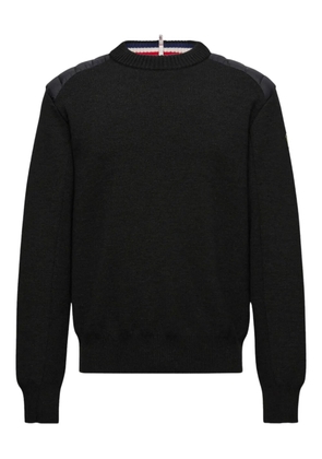 Moncler Grenoble logo turtleneck sweater - Black