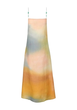 STAUD Laura maxi dress - Orange