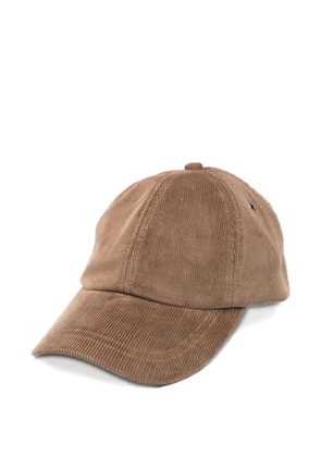 Paul Smith corduroy cap - Brown