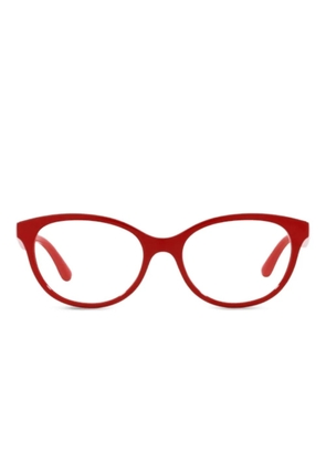 Dolce & Gabbana Eyewear oval-frame glasses - Red