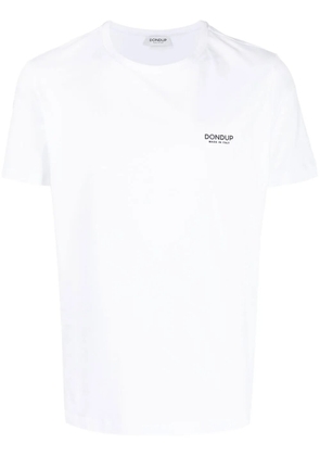 DONDUP chest print logo t-shirt - White