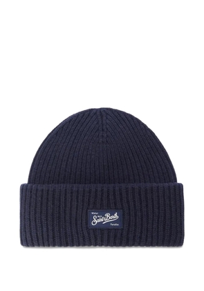 MC2 Saint Barth Berry ribbed beanie - Blue