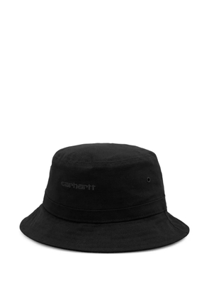 Carhartt WIP logo bucket hat - Black