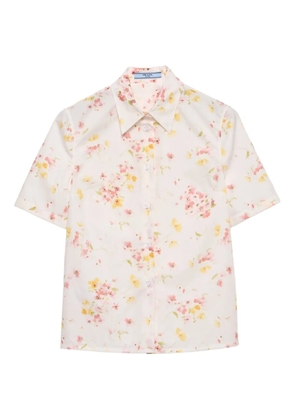 Prada floral-print shirt - Pink