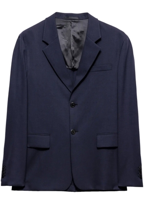 Prada single-breasted blazer - Blue