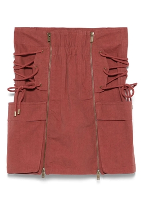 ISABEL MARANT Iteli mini skirt - Brown
