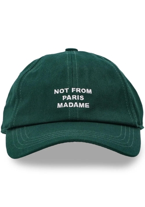 Drôle De Monsieur Slogan cap - Green