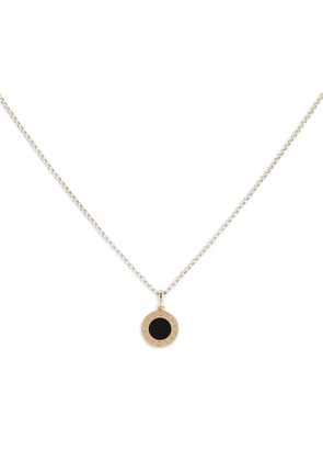 Bvlgari Pre-Owned 2020 onyx yellow gold pendant