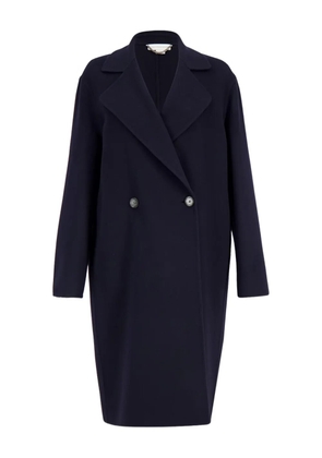 Stella McCartney double-breasted wool coat - Blue