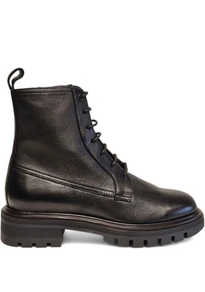 Henderson Baracco lace-up leather boots - Black