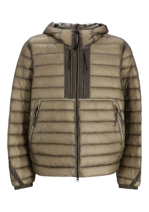 C.P. Company D.D Shell hooded quilted jacket - Neutrals