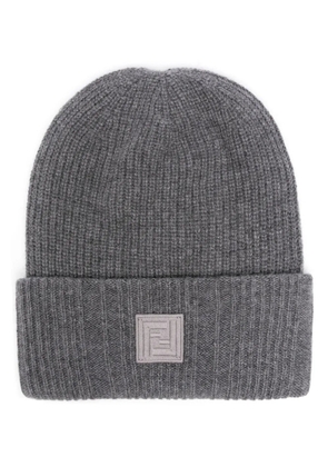 FENDI FF-motif beanie - Grey