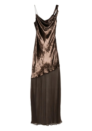 STAUD Beaton dress - Brown
