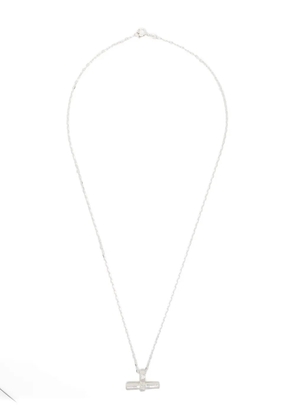 THE OUZE T-bar necklace - Silver