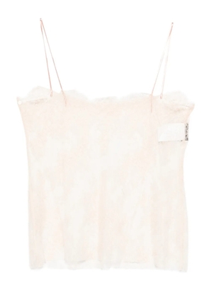 Alberta Ferretti lace top - Pink