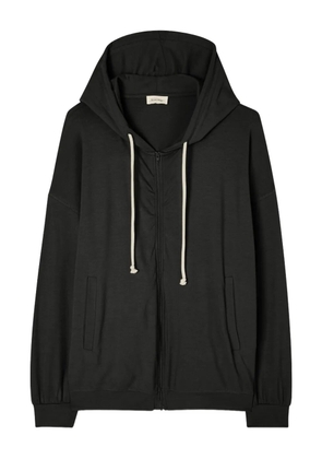 American Vintage Ypawood zip-up hoodie - Black