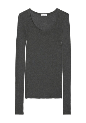 American Vintage Massachusetts long-sleeve T-shirt - Grey