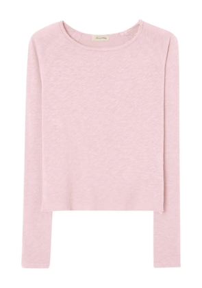 American Vintage Sonoma long-sleeve T-shirt - Pink